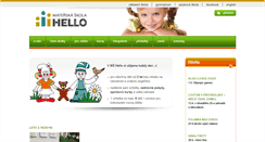 Desktop Screenshot of helloteddy.cz
